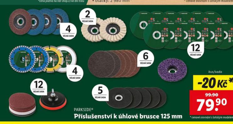 PSLUENSTV K HLOV BRUSCE 125 MM