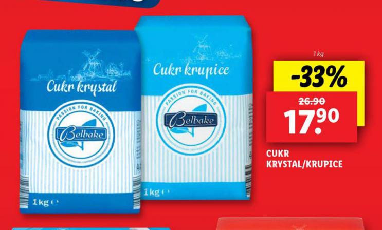 CUKR KRYSTAL / KRUPICE