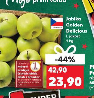 JABLKA GOLDEN DELICIOUS