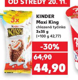 KINDER MAXI KING