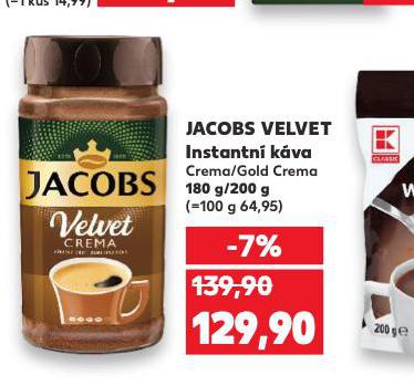 JACOBS VELVET INSTANTN KVA