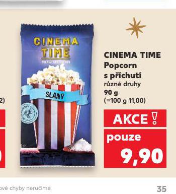 CINEMA TIME POPCORN S PCHUT