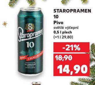 PIVO STAROPRAMEN 10