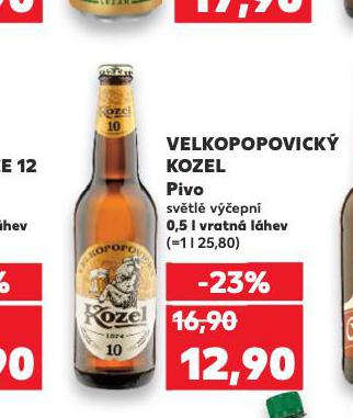 PIVO VELKOPOPOVICK KOZEL 10