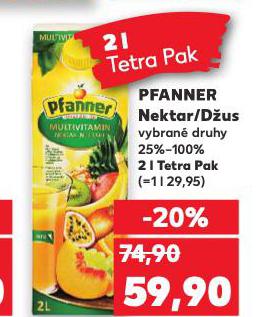 PFANNER NEKTAR / DUS