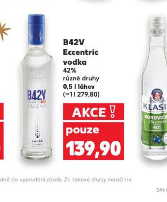 B42V ECCENTRIC VODKA