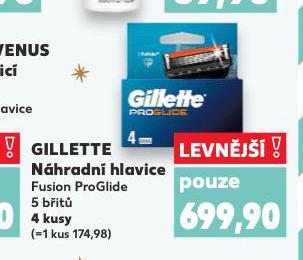 GILLETTE NHRADN HLAVICE