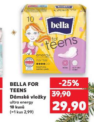 BELLA FOR TEENS DMSK VLOKY