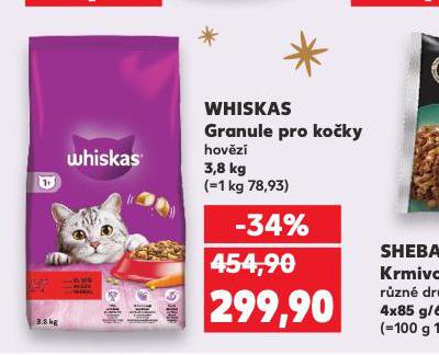 WHISKAS GRANULE PRO KOKY