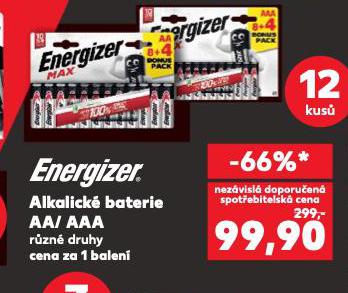 ENERGIZER ALKALICK BATERIE