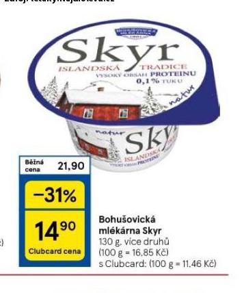 BOHUOVICK MLKRNA SKYR