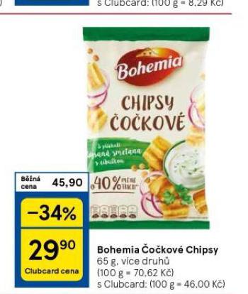 BOHEMIA OKOV CHIPSY