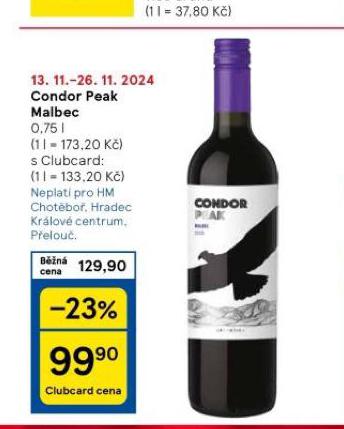 CONDOR PEAK MALBEC