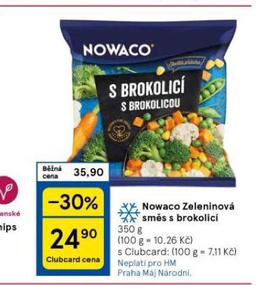 NOWACO ZELENINOV SMS S BROKOLIC