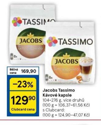 JACOBS TASSIMO KVOV KAPSLE