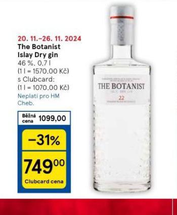 THE BOTANIST ISLAY DRY GIN