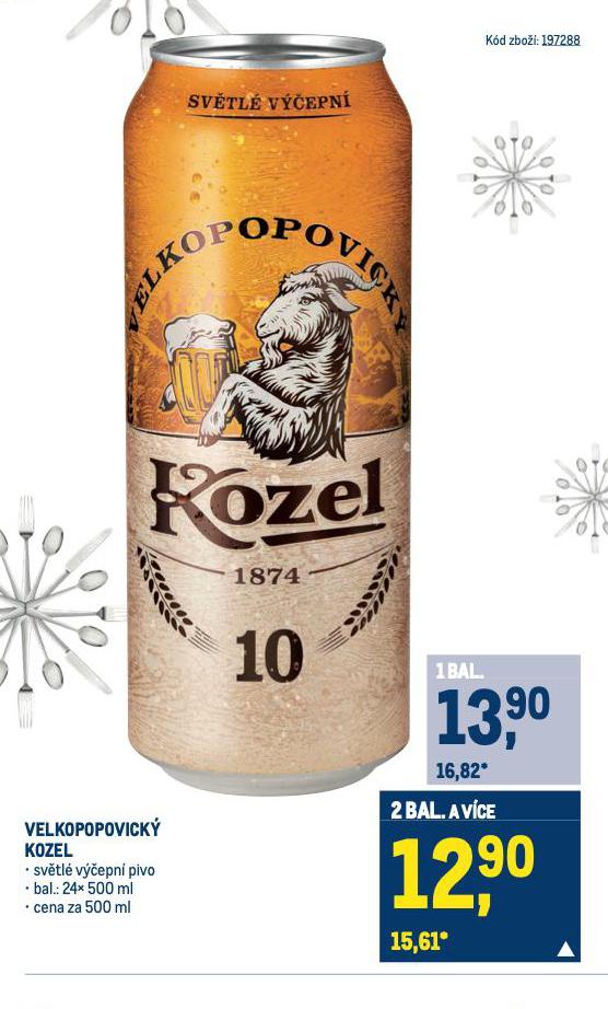 PIVO VELKOPOPOVICK KOZEL