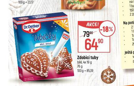 DR. OETKER TUBIKY NA ZDOBEN