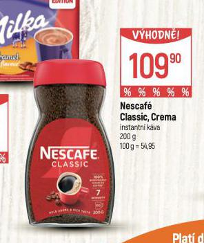 NESCAF CLASSIC, CREMA