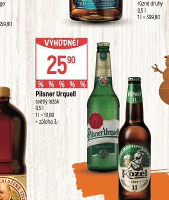 PIVO PILSNER URQUELL