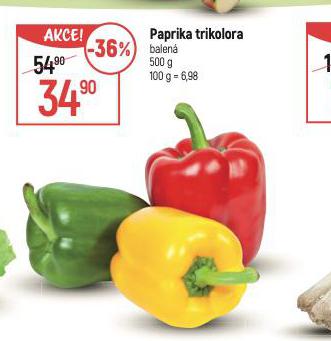 PAPRIKA TRIKOLORA