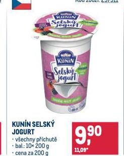 KUNN SELSK JOGURT