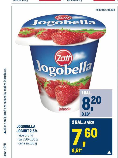 JOGOBELLA JOGURT