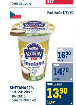 SMETANA 12%