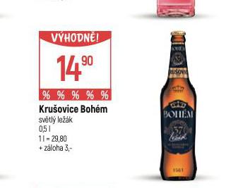 PIVO KRUOVICE BOHM