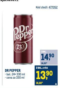 DR PEPPER