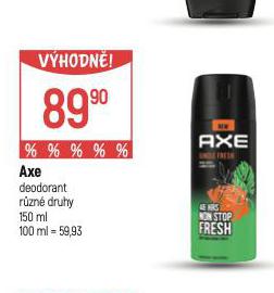 AXE DEODORANT