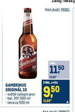 PIVO GAMBRINUS