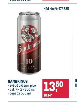 PIVO GAMBRINUS