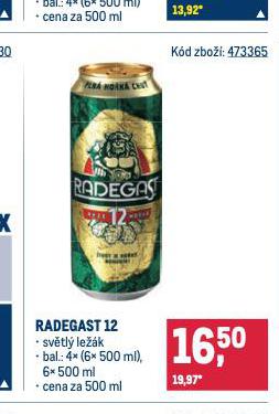 PIVO RADEGAST