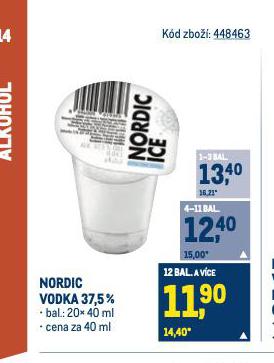 NORDIC ICE VODKA