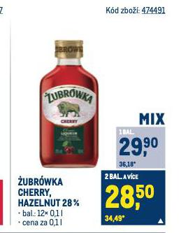 ZUBROWKA CHERRY