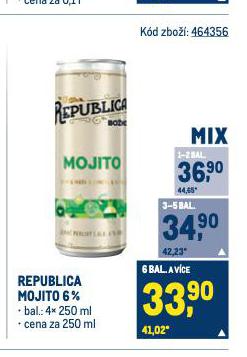 REPUBLICA MOJITO