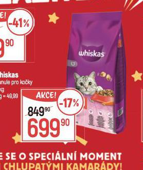 WHISKAS GRANULE PRO KOKY