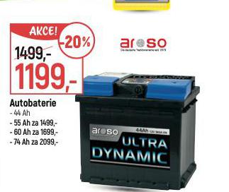 AUTOBATERIE 55 Ah