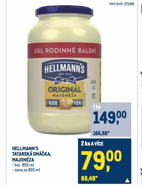 HELLMANN'S MAJONZA