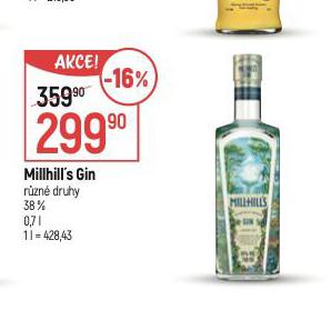 MILLHILLS GIN