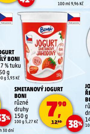 SMETANOV JOGURT