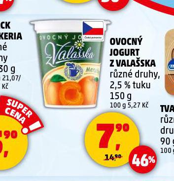 OVOCN JOGURT Z VALASKA