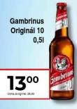 PIVO GAMBRINUS ORIGINL 10