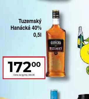 TUZEMSK HANCK 40%