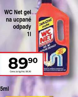 WC NET GEL NA UCPAN ODPADY