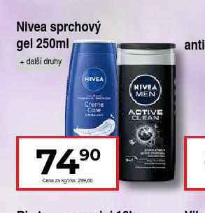 NIVEA SPRCHOV GEL