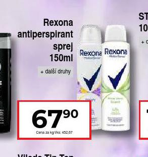 REXONA ANTIPERSPIRANT