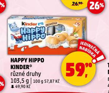 KINDER HAPPY HIPPO