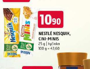 NESTL NESQUICK, CINI MINIS